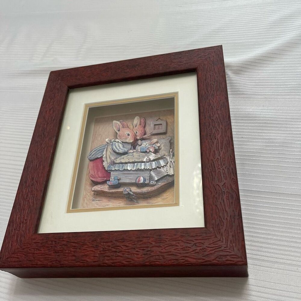 Shadowbox Peter Rabbit Rare Collection 0506a - Picture 1 of 8